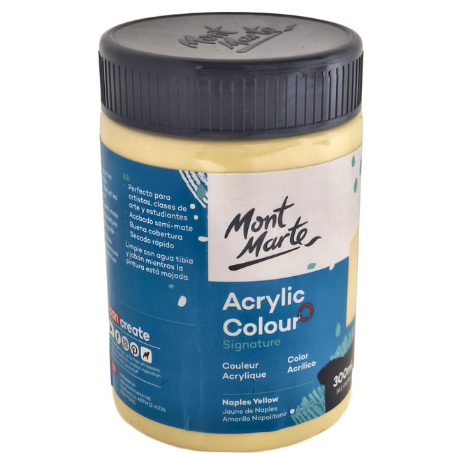 Mont Marte 蒙瑪特 壓克力顏料, 300ml, 1色