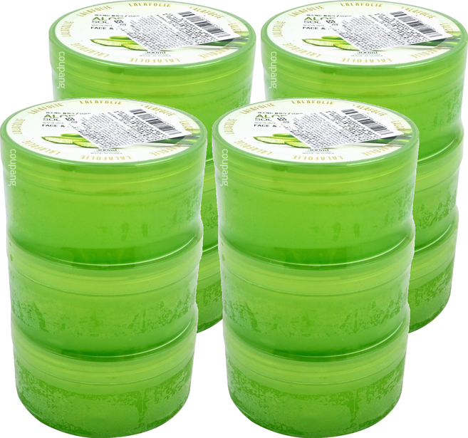 LALAFOLIE 蘆薈凝膠, 300ml, 12罐