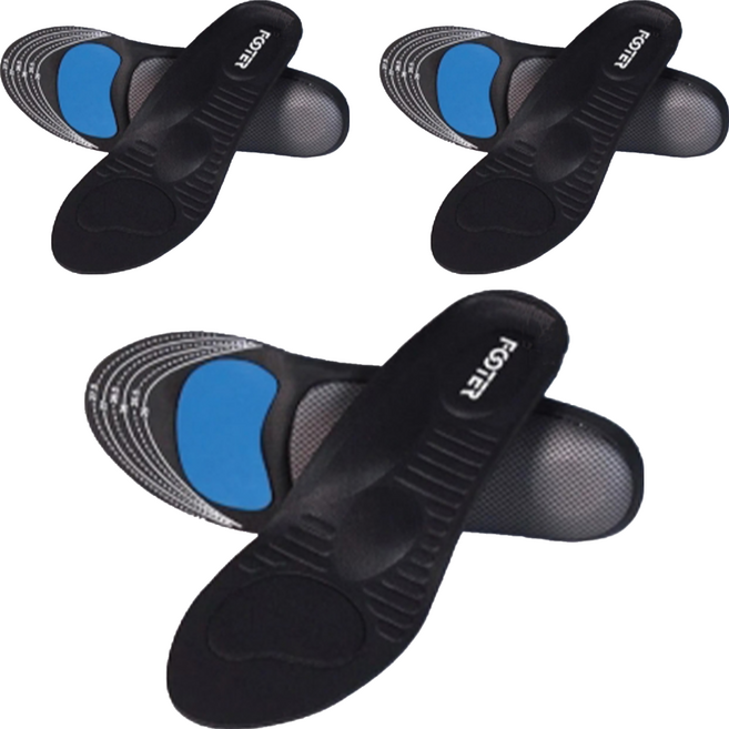 FOOTER 核心足弓機能鞋墊, 3雙