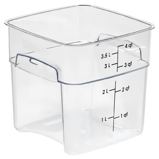 CAMBRO CAMBRO FreshPro 方形盒 4qt 3.8L, 1入, 1個