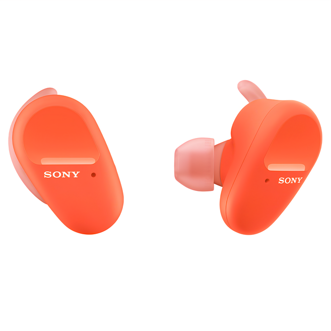 SONY 索尼 真無線運動降噪耳機, WF-SP800N/D, 橘色