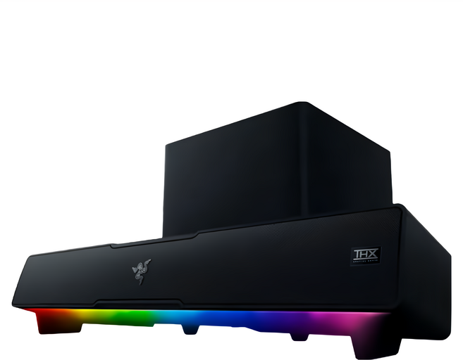 RAZER 雷蛇 LEVIATHAN V2 利維坦巨獸喇叭, 黑色