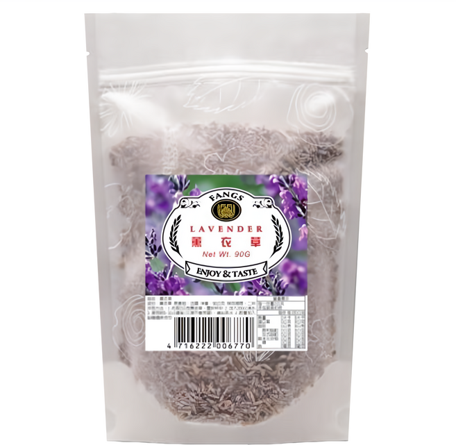 FANGS 方氏 薰衣草, 90g, 1包, 1袋