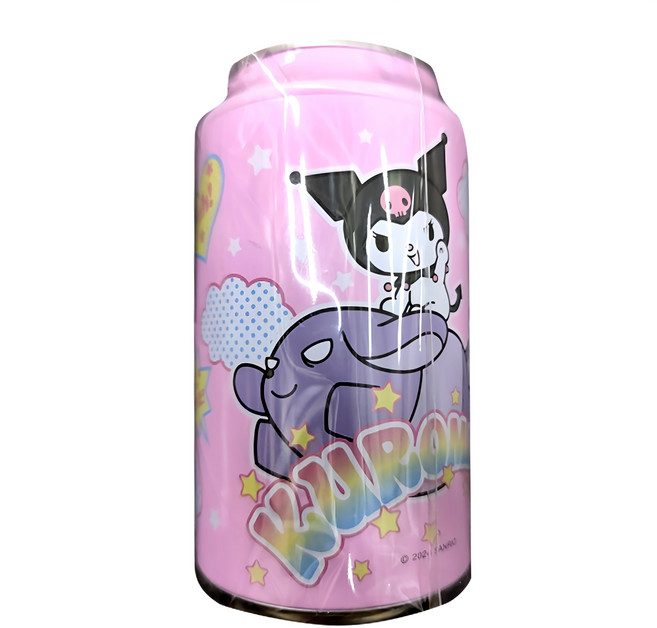 KUROMI 酷洛米 汽水罐存錢筒, 1罐, 酷洛米 粉色