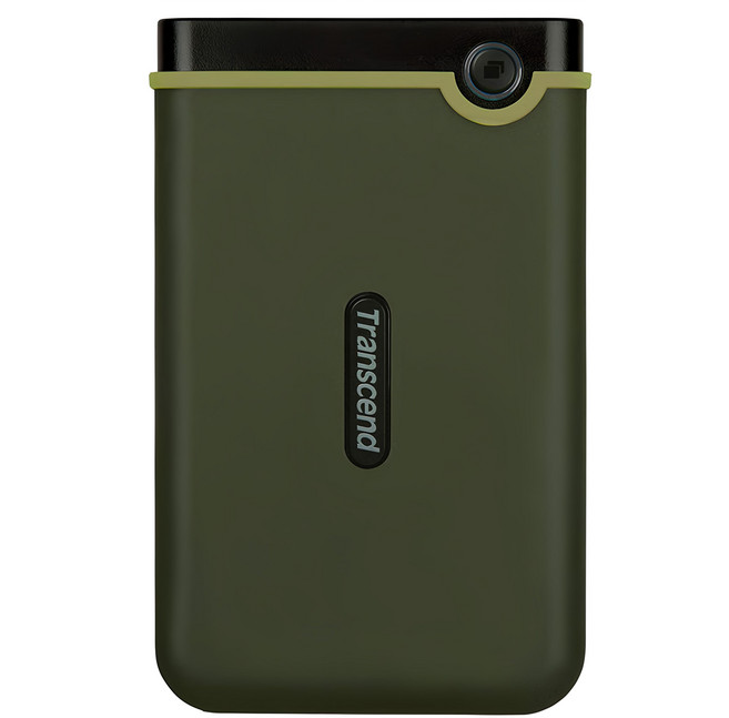 Transcend 創見 軍規防震 軍綠 M3G 高速USB 3.1/3.0傳輸 2.5吋SATA硬碟, 1個