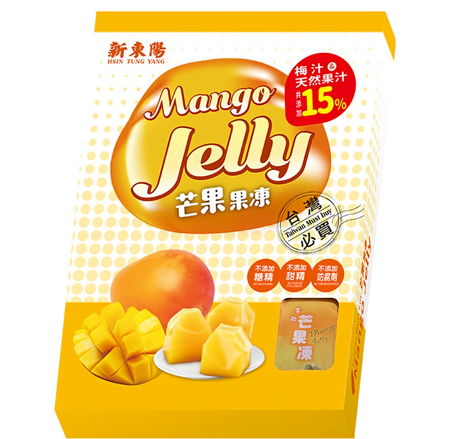 新東陽 果品芒果凍, 500g, 1盒