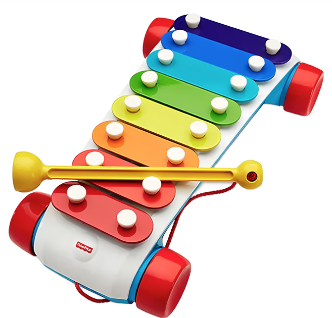 fisher-price 費雪 鐵琴, 彩虹, 1個