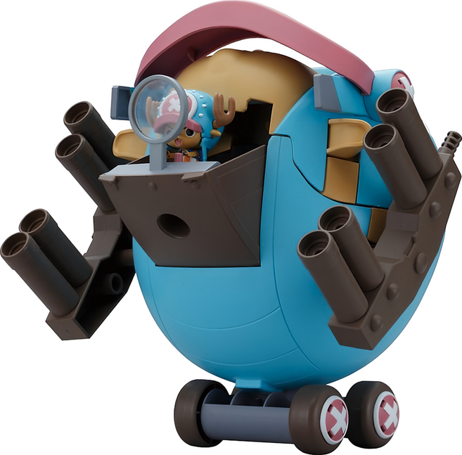BANDAI ONE PIECE 海賊王 喬巴機器人 組裝模 29.8 x 18.8 x 7.5 cm S-1號 守衛要塞, 1個