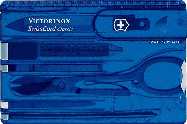 VICTORINOX 瑞士維氏 10用瑞士卡瑞士刀口袋工具, 1個
