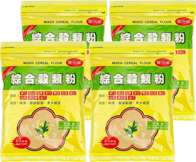 健而美 綜合穀類粉, 400g, 4包