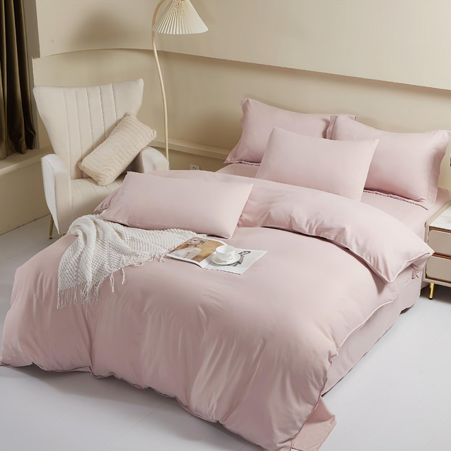 A-ONE 3M吸濕排汗 萊賽爾天絲床包 + 枕套 75 x 45cm 2個