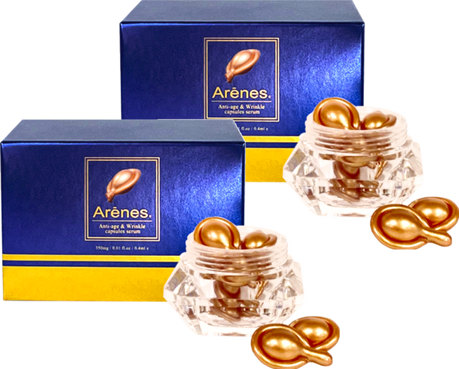 Arenes 愛霓思 童顏皺效熨斗膠囊 Anti-age & Wrinkle capsules serum 7顆, 350mg, 0.4ml, 2盒