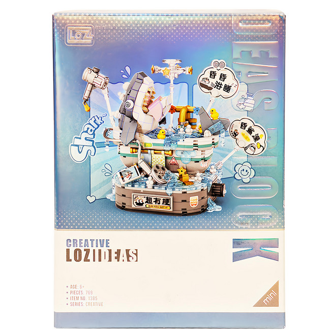 LoZ 1385 昏昏浴睡 3歲以上, 1盒