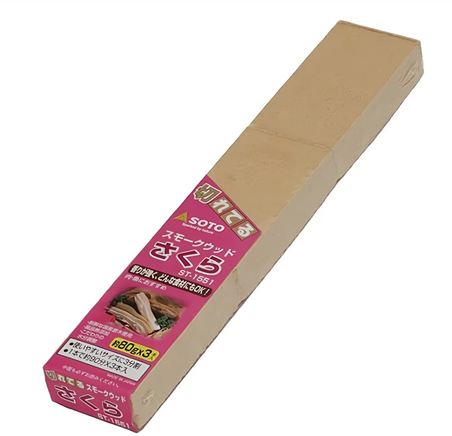 SOTO 櫻桃煙燻木塊 ST-1551 80g x 3入, 240g, 1個