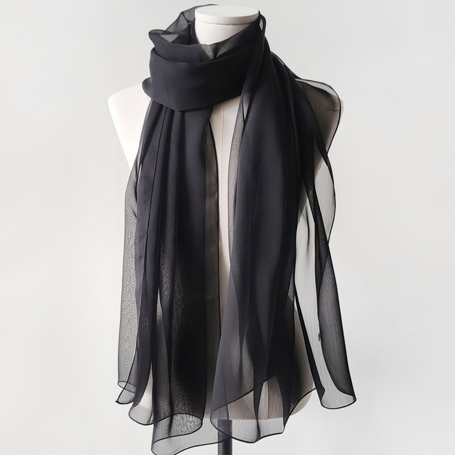 varvisu 麗莎雪紡長版優質圍巾