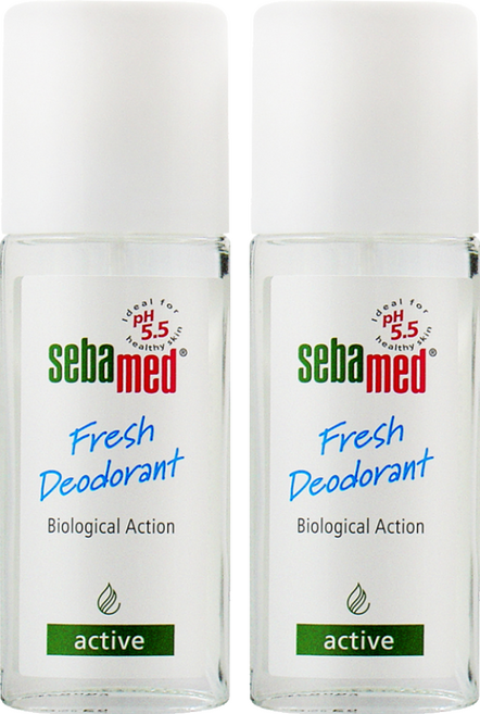 sebamed 施巴 台灣公司貨 噴式體香露 檀香, 75ml, 2瓶