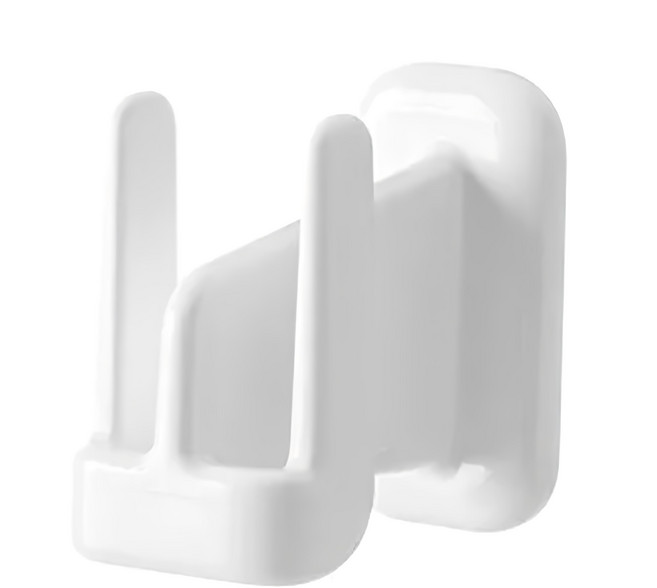 懶角落 壁掛式拖鞋架, 白色, 1個