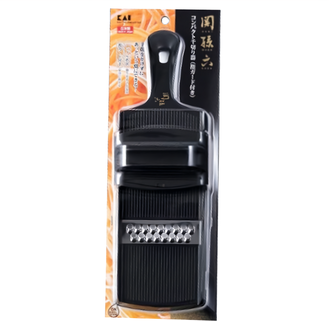 KAI 貝印 関孫六 刨絲器BK, 黑色, 1個