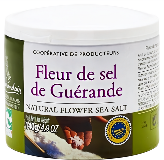 Le Paludier de Guerande 葛宏德 法國頂級海鹽, 140g, 1罐