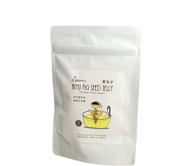 LAOMU 愛玉子 II 套組 DIY愛玉 低卡無負擔 台灣特有作物, 25g, 1袋