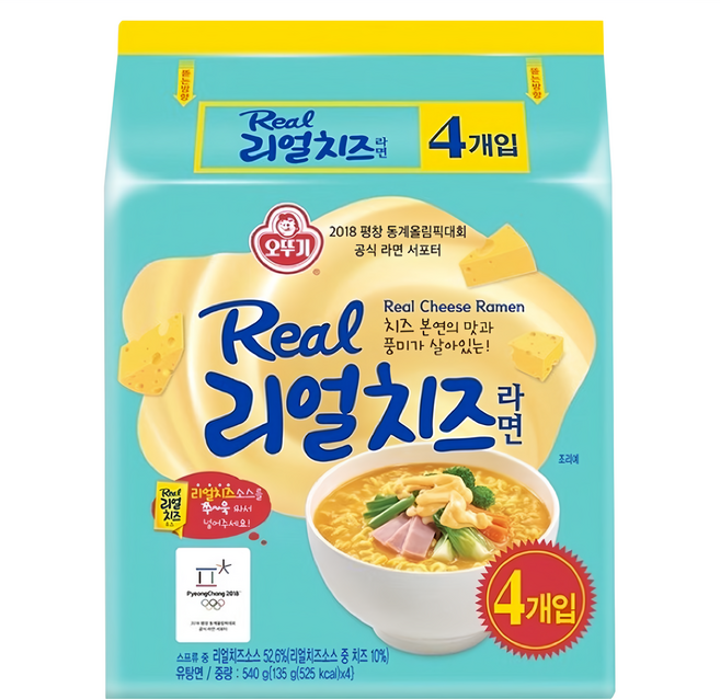 OTOKI 不倒翁 濃厚起司拉麵 135g, 4包