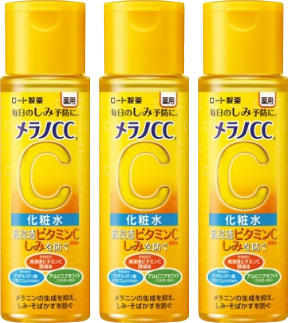 Melano CC 台灣公司貨 高純度維他命C美白化妝水, 170ml, 3件