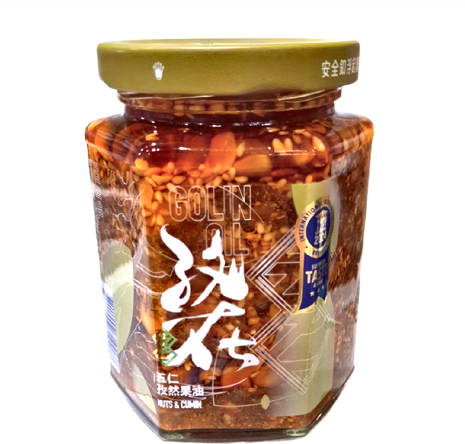 五仁 孜然果油 全素, 250g, 1罐