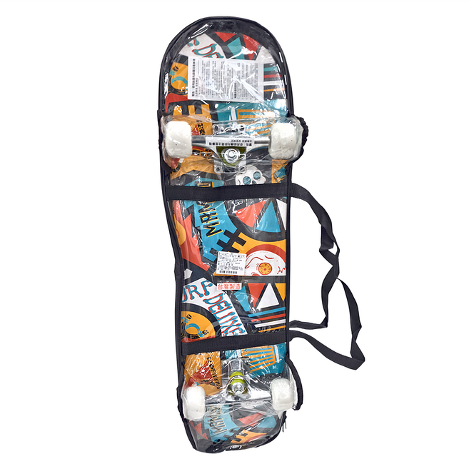 PLAYFUL TOYS 頑玩具 兒童大款滑板 附收納袋, 顏色隨機, 1個