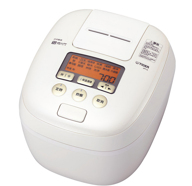 TIGER 虎牌可變式雙重壓力IH炊飯電子鍋 JPT-H18R 白色 日本製造 多種烹煮模式