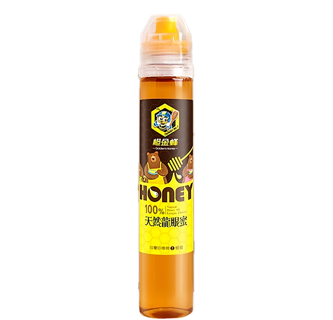 Golden's Honey 橙金蜂 100%天然龍眼蜜, 1瓶, 130g