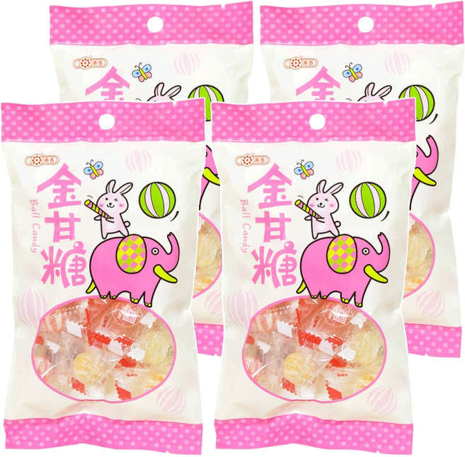 惠香 金甘糖, 110g, 4袋