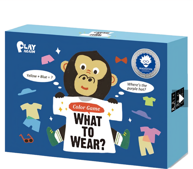 小康軒 PLAY AGAIN 動物變裝秀 WHAT TO WEAR？ 4歲以上 Multicolor 1本