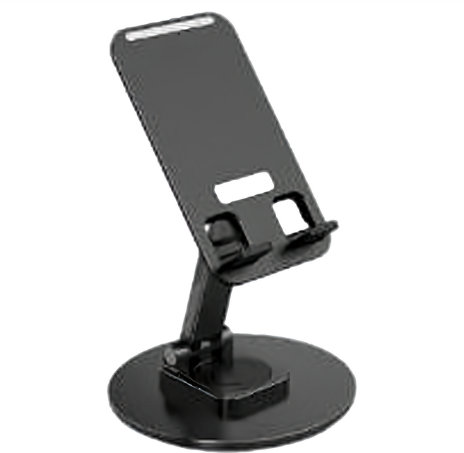 BEAUTY DISPLAY 美得像專櫃 360度金屬手機支架 2個, 經典黑, 1組