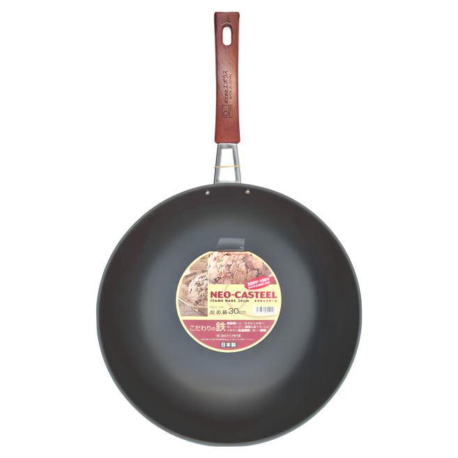 EPORAS 鐵製炒鍋 30cm 1115g, 1個