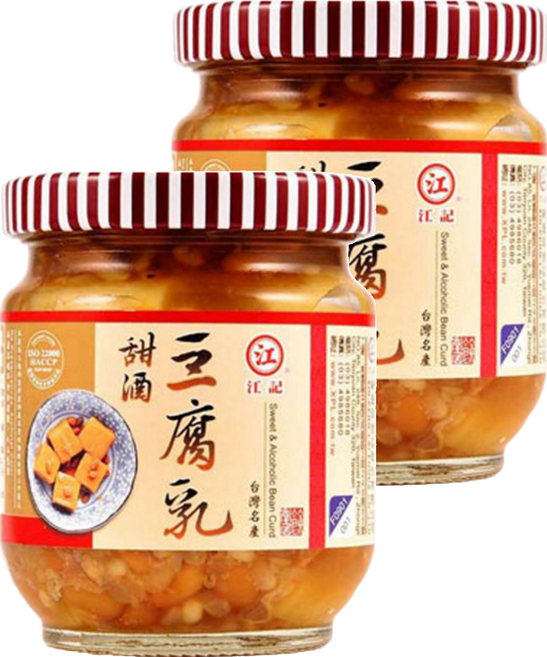 江記 甜酒豆腐乳, 200g, 2罐