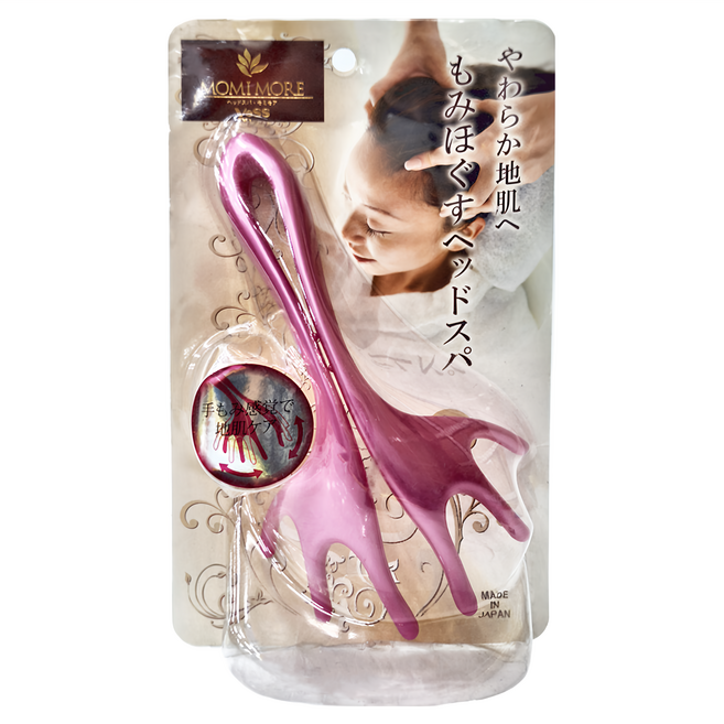 VeSS 六爪頭部按摩器, 粉色, 1個