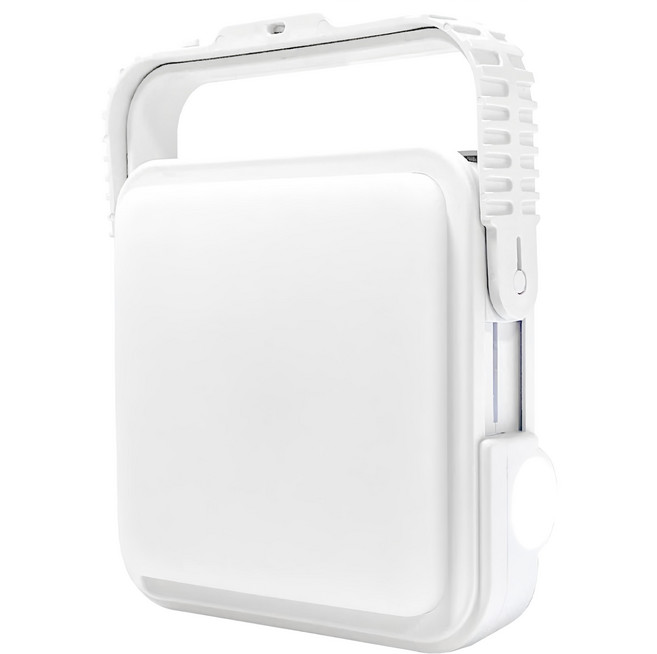 TREEWalker 極光高亮平板露營燈 ABS+LED燈珠 1500lm 6000mAh電池容量 Type-C充電, 白色, 1個