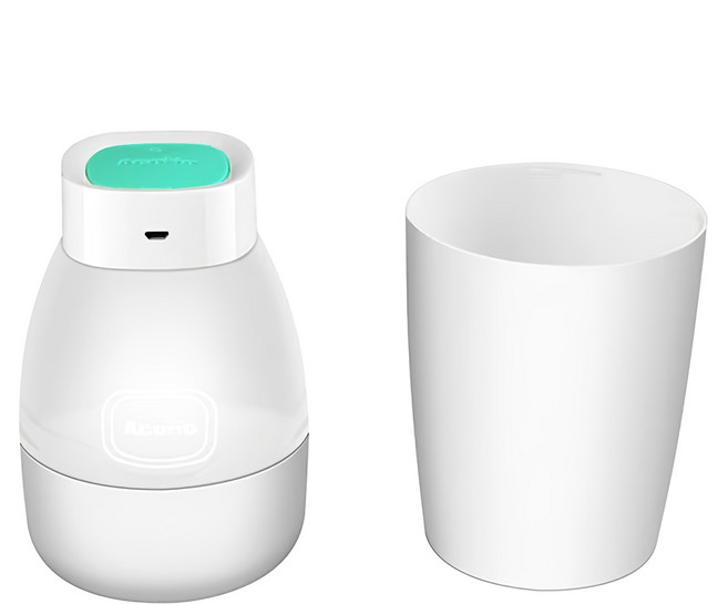 AcoMo USB紫外線6分鐘殺菌可攜式消毒器 Micro USB供電 強力紫外線+臭氧消毒, 蒂芙尼綠, PS2-T