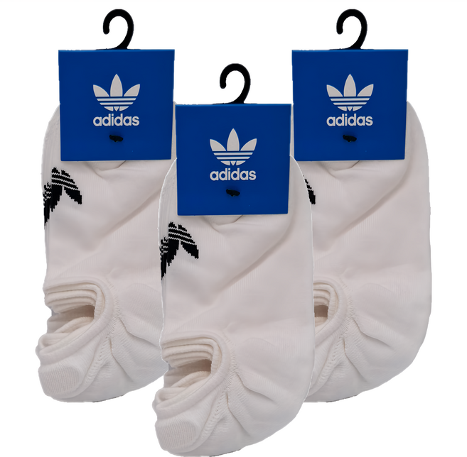 adidas 愛迪達 延續款 LOW CUT SOCK 3P 運動襪, 白色, 3雙