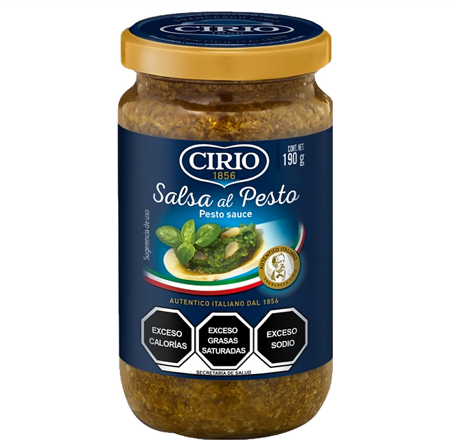 CIRIO 羅勒青醬 - 義大利麵醬, 190g, 1罐