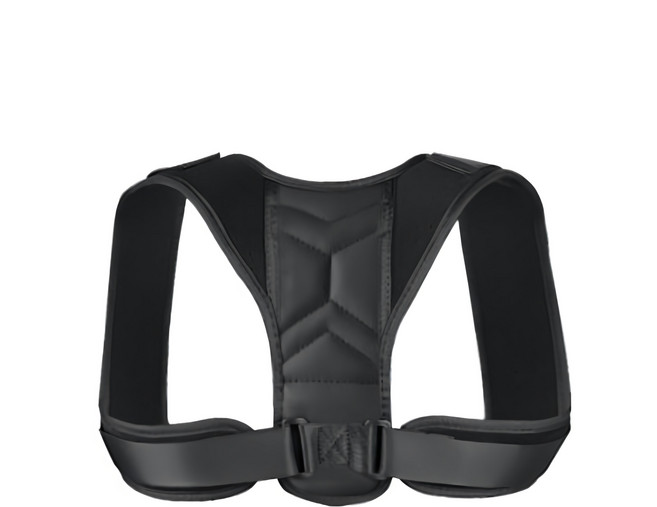 理享家 隱形防駝背姿勢矯正帶 黑色, 1個