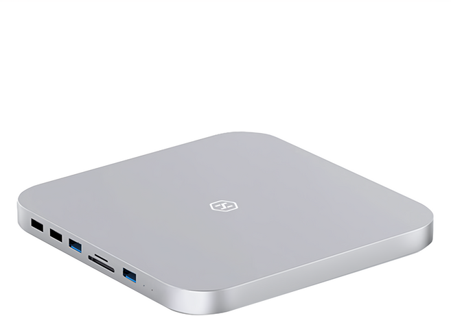 HAGiBiS 海備思 鋁合金Type-C擴充器+硬碟盒MC25ProHD 多功能擴充 高速傳輸 散熱佳, 1個