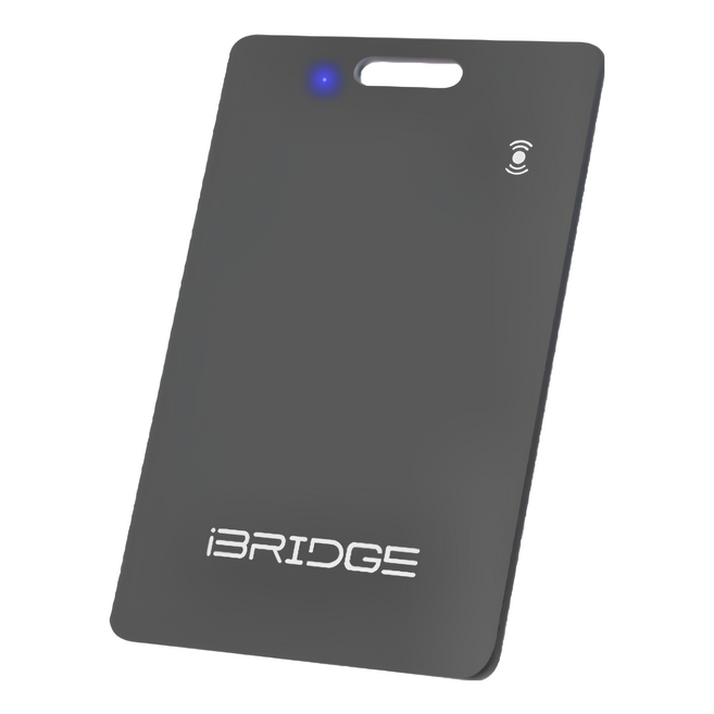 iBRIDGE 超薄卡片型定位器 IBT002 13g 原廠保固, 黑色, 1個