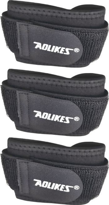 AOLIKES 奧力克斯 護腕 7936, 黑色, 3個