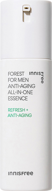 INNISFREE 台灣公司貨 綠樹林風男士精華系列 抗皺緊緻精華, 100ml, 1瓶