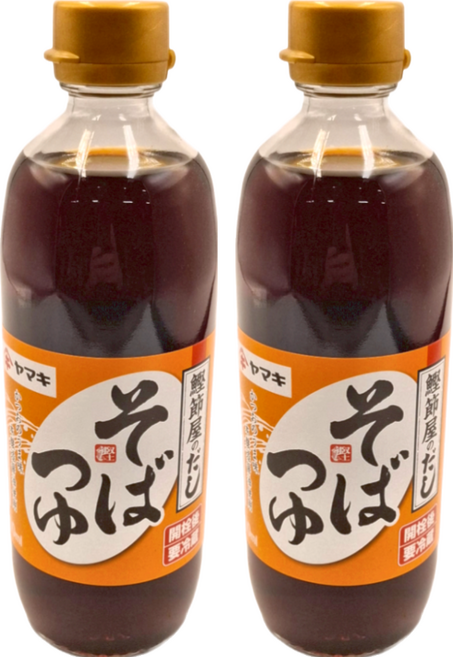 Yamaki 雅媽吉 蕎麥麵之友風味醬油, 500ml, 2瓶