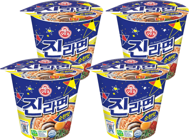 OTOKI 不倒翁 金拉麵 原味 65g, 4入