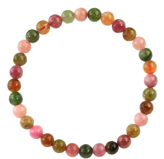 天然珠光高彩等級碧璽手珠