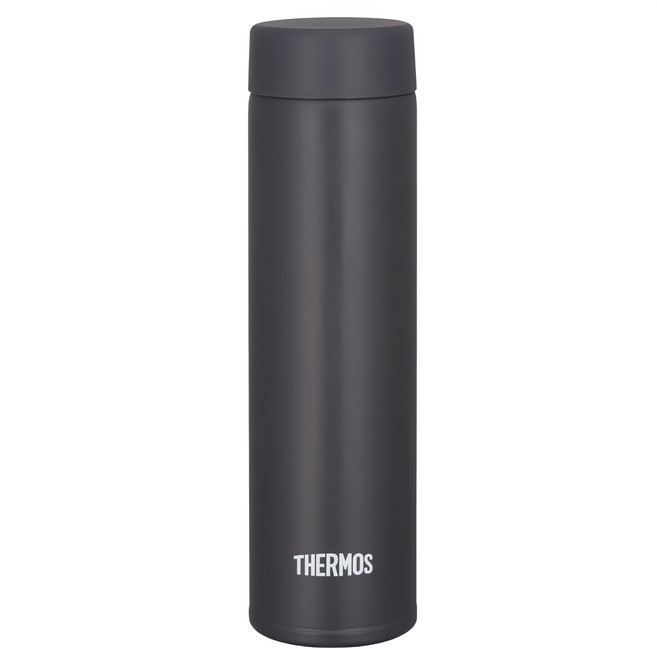 THERMOS 膳魔師 真空斷熱口袋保溫瓶 JOJ-181SMB, 煙燻黑, 180ml, 1個