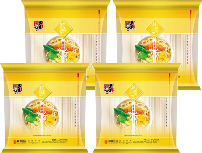 五木 雞蛋麵, 2kg, 4包